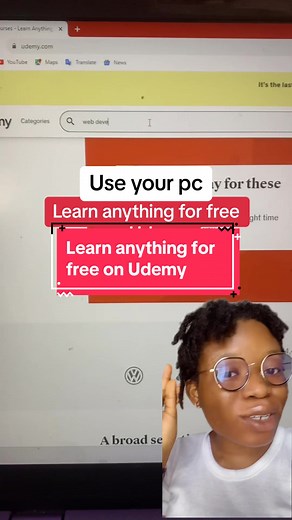 This is how tou can learn anything for free on Udemy. You can learn anything on this platform #udemy #learning #twitter #techychemist