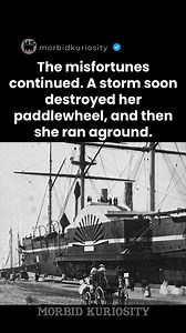 5.2K views · 19 reactions | After Great Eastern's scrapping, rumors spread that the shipbreakers had found the remains of trapped worker(s) entombed in her double hull. The legend was first widely noted on by James Dugan in 1952, who quoted a letter from a Captain David Duff, and many later sources cite Dugan's work. | Morbid Curiosity | Facebook