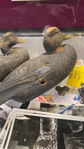 #duck #decoys #folkart #carving #antique @Hemswell Antique Centres