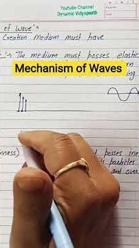 Mechanism of Waves