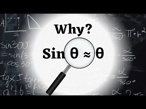For small angles sin(theta)=theta | Why? | sin θ ≈ θ | Small Angle Approximations