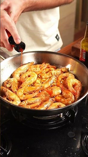 Camarão frito à portuguesa – simples e brutal!