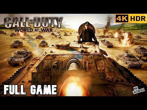 Call of Duty WORLD AT WAR FULL GAME Walkthrough [4K 60FPS | No Commentary]