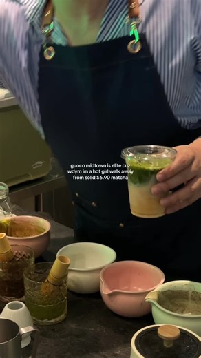 richelle 🥢 on Instagram: "n the sweetest owner who offered us a taste of his homemade banana tiramisu 😭❤️ sm variations to the matcha frm earl grey, blueberry to kopi matcha n more 📍forty9 matcha bar 371 Beach Rd, L1-49 City Gate Mall, Singapore 199597 @forty9matchabar #sgfoodies #sg #singapore #sgeats #sgcafefood"