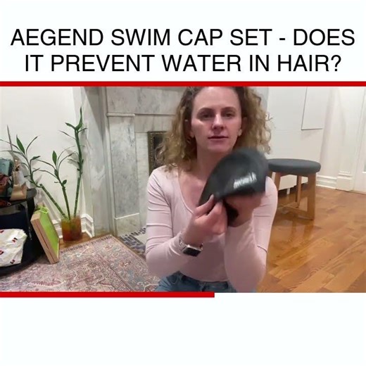 Aegend Swim Cap Set - Does It Prevent Water In Hair?
