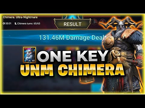 OPARDIN IS INSANE!! One Key Ultra Nightmare Chimera Raid: Shadow Legends