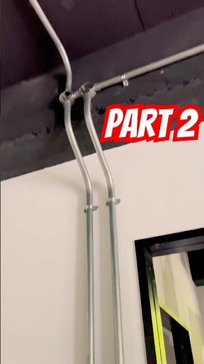 ⚡part 2 Professional Electrical Conduit Installation | Room Wiring & GI Pipe Work Complete Setup