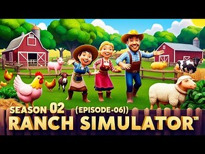🟢Ranch Simulator LIVE: Building My Dream Farm & Surviving the Wild! Full Gameplay{SEASON02-பகுதி-06}