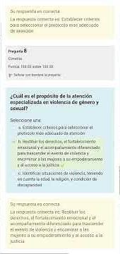 Curso virtual para la aplicación de la NOM-046-SSA2-2005 - Evaluación Módulo 3