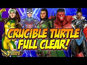 How To Full Clear ALL META DEFENSE TEAMS in Cosmic Crucible - Marvel Strike Force