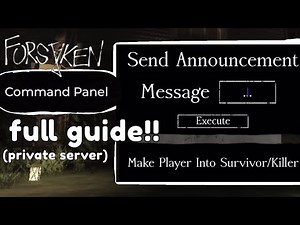 private server command guide!! (FULL!!)