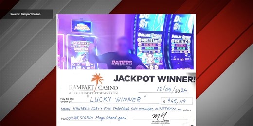 Las Vegas local wins nearly $1 million playing penny slots