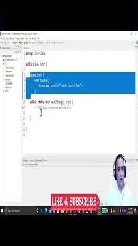 Master Inner class in Java - Part 1