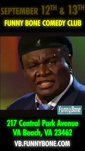 LAUGH OUT LOUD with Legendary Comedian George Wallace at the Funny Bone Comedy Club in VA Beach, VA