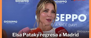 Elsa Pataky regresa a Madrid para presentar su campaña "Gioseppo Woman"