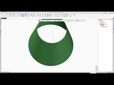 Solid Edge 2020 - flatten the cone in sheet metal