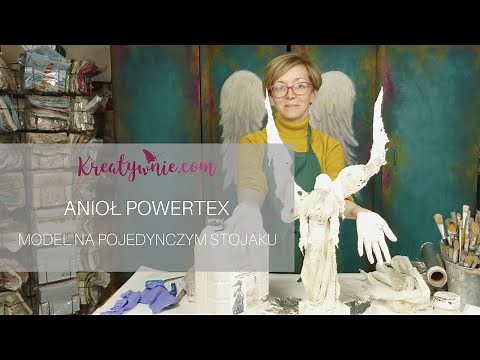 Powertex angel - DIY, tutorial