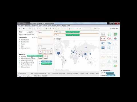 10 Tableau Public Training Creating With Show Me Tool Bar