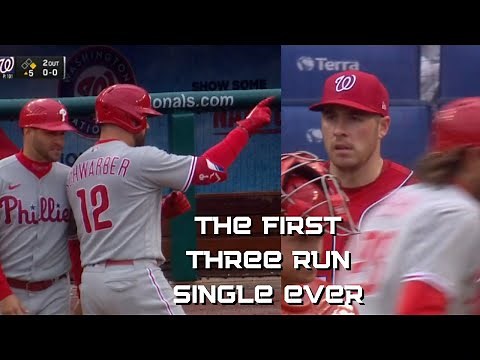 This Is The First Three Run Single in MLB History