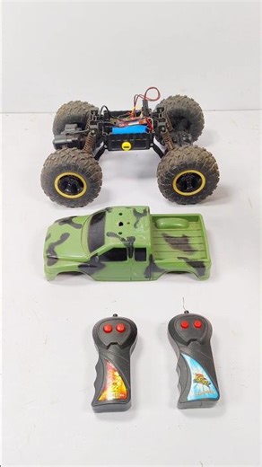 RC car with DC motor / Remote control car vs Car