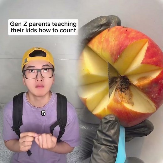 Gen Z Parents Teaching Their Kids How To Count #comedy #shorts