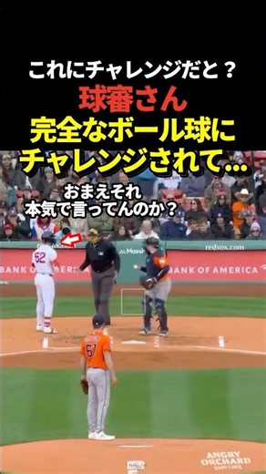 ㊗️150万再生！ボールカウントなのにバッター側からチャレンジされた球審が詰め寄る！