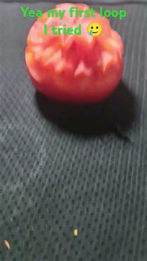 first loop#shorts #cuttingskills #fruitcutting