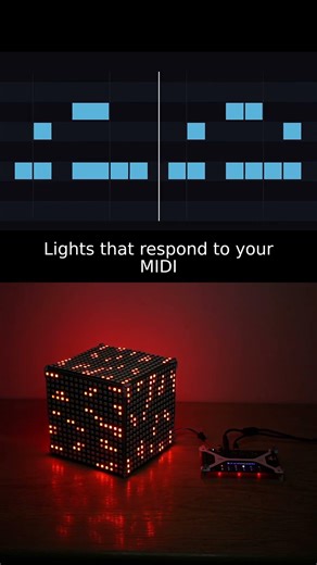 MIDI-Controlled Lights Synchronize with Music