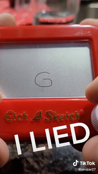 Creative Drawing on Etch A Sketch Tutorial