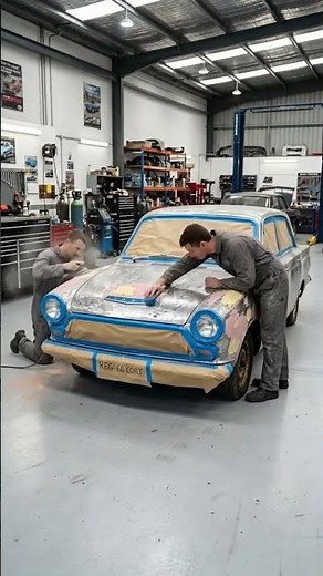 Restoring a true British Classic! The iconic 1966 Ford Cortina Mark 1. Restoration of this absolute