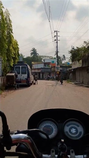 Peaceful Motorcycle Ride Through Scenic Barrackpore 🏍️🌄🌿 #automobile #lifeisbutadream #travel