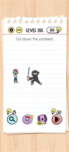 Brain Test Level 355 Solution & Walkthrough | Tricky Puzzles (Android & iOS Shorts)