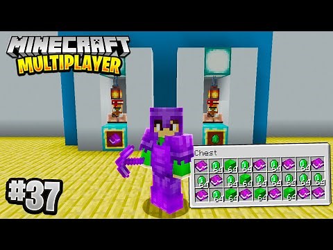 INFINITE VILLAGER LOOT in Minecraft Multiplayer Survival! (Episode 37)