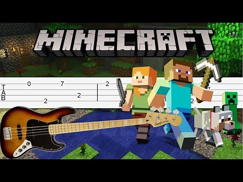 Minecraft - Sweden (C418) [Bass Tabs Tutorial]