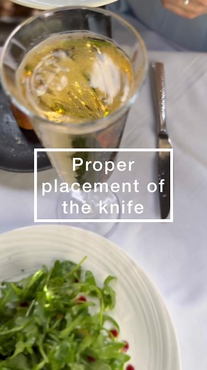 🔔 Proper Placement of the Knife. Setting a table properly is an art form, and understanding the finer details, such as how to place a knife, demonstrates your knowledge of dining etiquette. When arranging your table, always place the knife with its blade facing inward, towards the plate.This simple yet important gesture ensures that the sharp edge of the knife is pointed safely away from guests, reducing the risk of accidents. Additionally, it showcases your attention to detail and commitment t