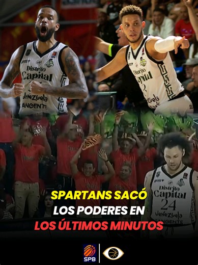 Spartans sacó los poderes ⚔️🔥 ➡️ En uno de los dueños Capitalinos de la SPB, Spartans DC ganó como visitante ante Pioneros del Ávila con una ráfaga de triples que les dió la ventaja en los últimos minutos, donde los mejores del partido fueron⬇️ 🇺🇸 Michael Watkins: 24 Ptos / 8 Reb / 1 Asis / 2 Rob 🇻🇪 Michael Carrera: 16 Ptos / 6 Reb / 1 Asis / 1 Rob #SpotdelBasket #SpotdelaSPB #SPB2026 #Baloncesto #Venezuela