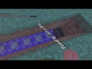How to make a Pvp practice bot in Minecraft bedrock edition -- MC bedrock tutorial