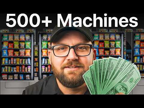 How He Scaled to 500+ Vending Machines by Buying Routes