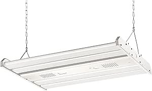 ELECALL LED Linear High Bay Light 27135LM 201W 2FT 5000K(800W HPS Eqv.) Warehouse Light for Workshops Garages Shop Hanging and FlushMount,0-10V Dim UL DLC,8 Lamp Fluorescent Replace - Amazon.com