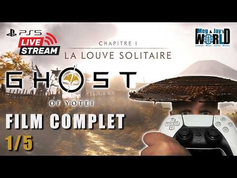 Ghost of Yotei les aventures de l'Onryo Atsu la Samuraï - Stream complet 1 sur 5 facecam