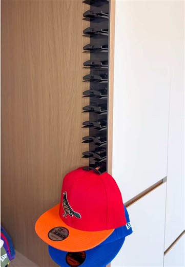 Stylish Hat Rack Organizer for Baseball Caps