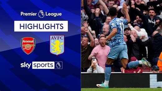 Arsenal 0-2 Aston Villa | Premier League highlights