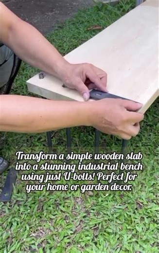 How To Build A Modern DIY U-Bolt Bench