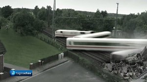 Am 3. Juni 1998 entgleist in Eschede ein Schnellzug bei Tempo 200. 101 Menschen sterben, mehr als 100 werden verletzt. Heute wurde an das Unglück erinnert. | tagesschau