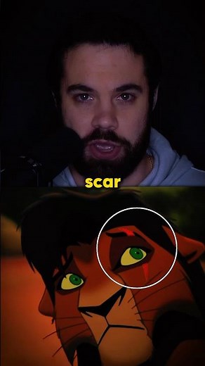 How did Scar get his scar in the Lion King? #lionking #disney #nostalgia #movie #animation