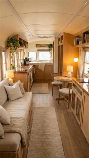 BUILDING A SCHOOL BUS HOME THAT LOOKS UNREAL 🏠