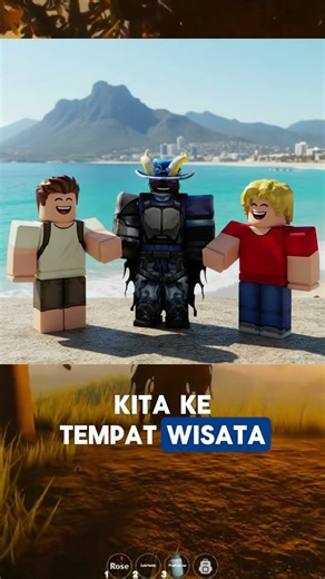Momen Perpisahan! #robloxrant #robloxindonesia #sad #short