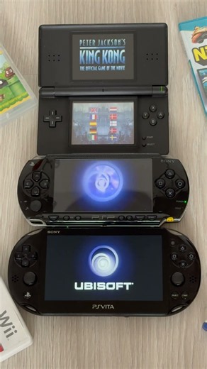 King Kong Launch Test | DS vs PSP vs Vita
