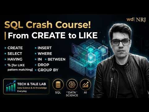 SQL Tutorial for Data Analysts | CREATE, SELECT, WHERE, GROUP BY & LIKE