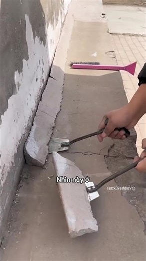 Cách người ta làm mới lại các góc tường đã cũ hỏng￼😀 #shortvideo #shortsviral